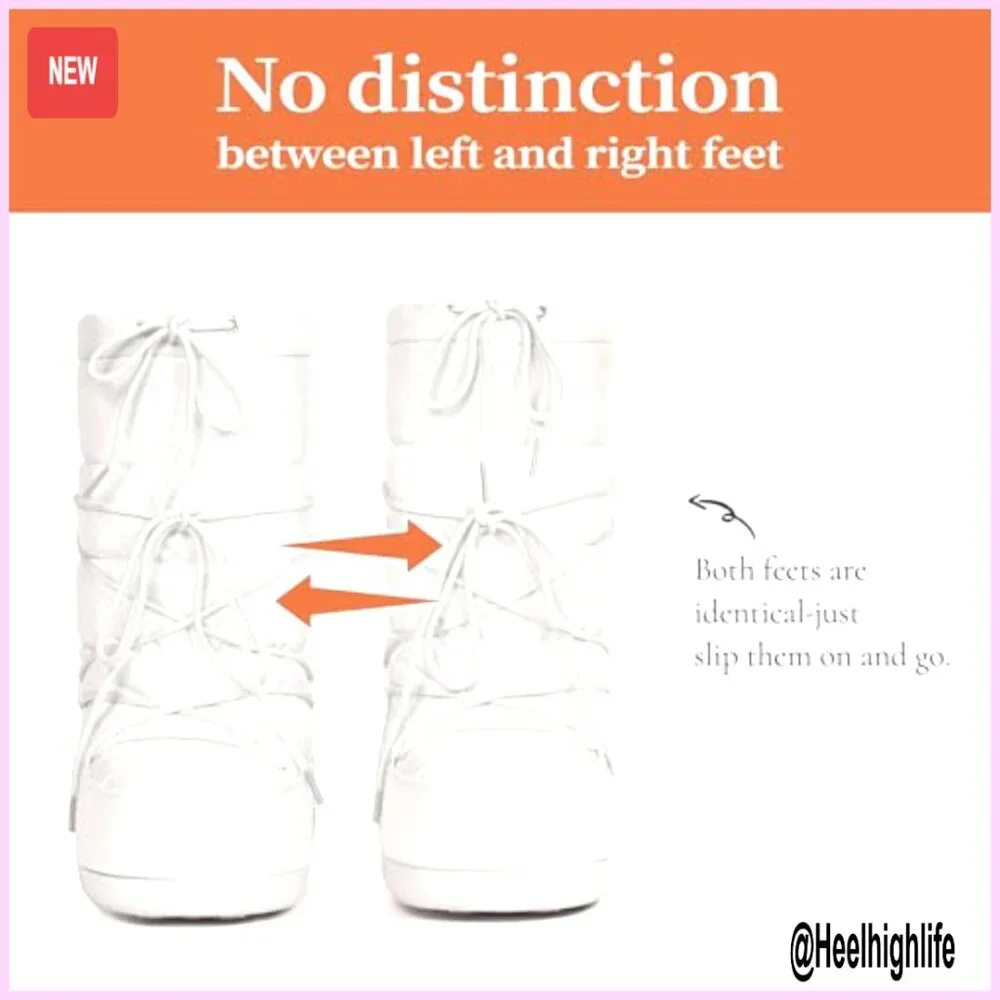 Women's Mid-Calf Winter Snow Boots with Warm Lining Anti-Slip Outdoor